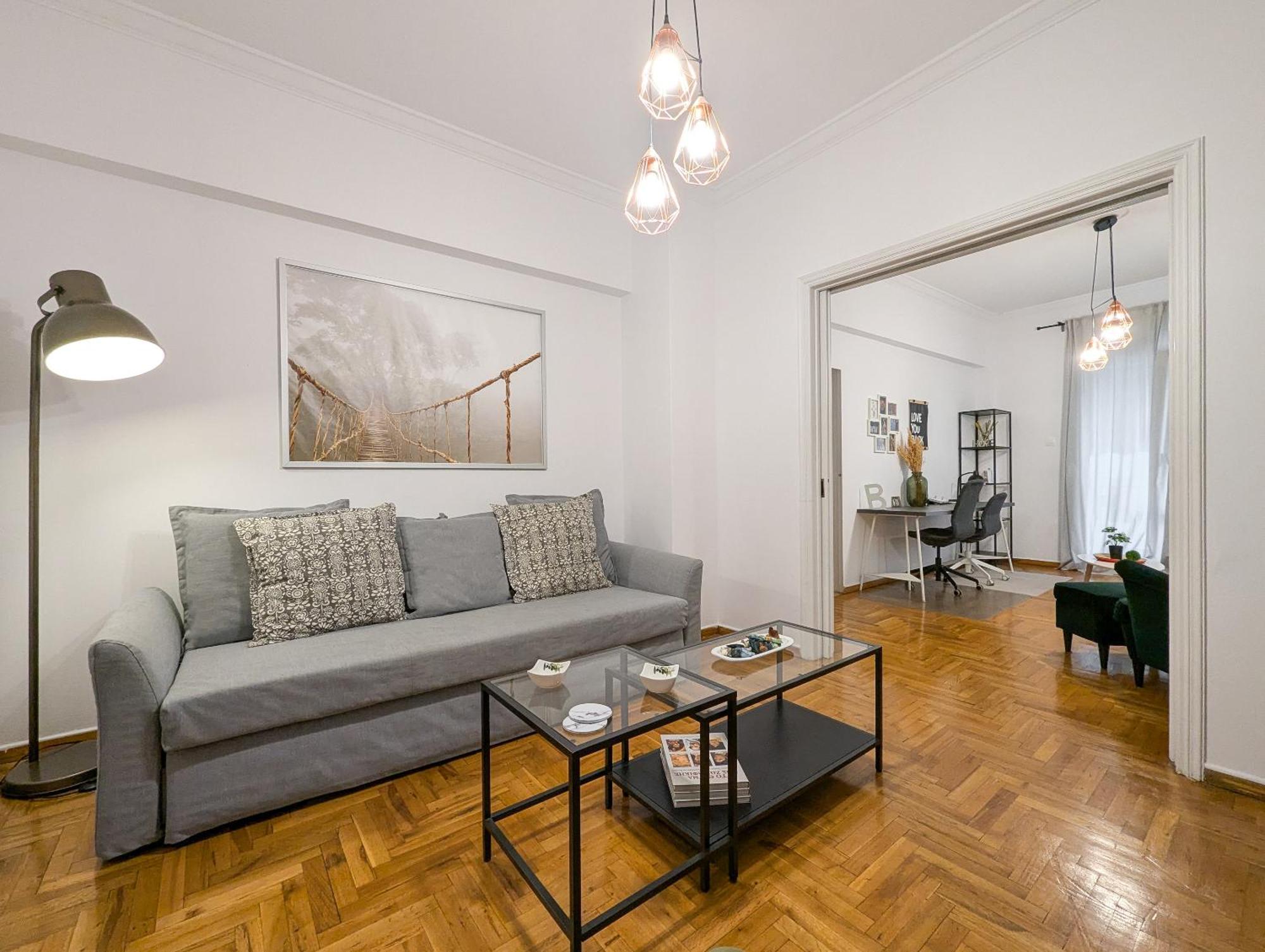 Spacious Apt For 5 Guests Next To Acropolis&Metro Aten Exteriör bild