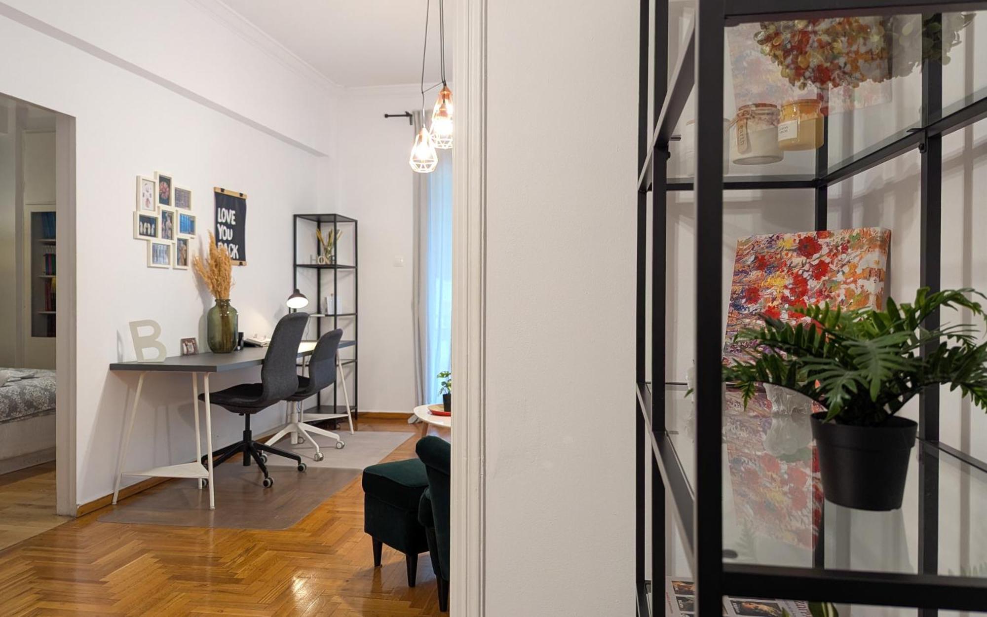 Spacious Apt For 5 Guests Next To Acropolis&Metro Aten Exteriör bild