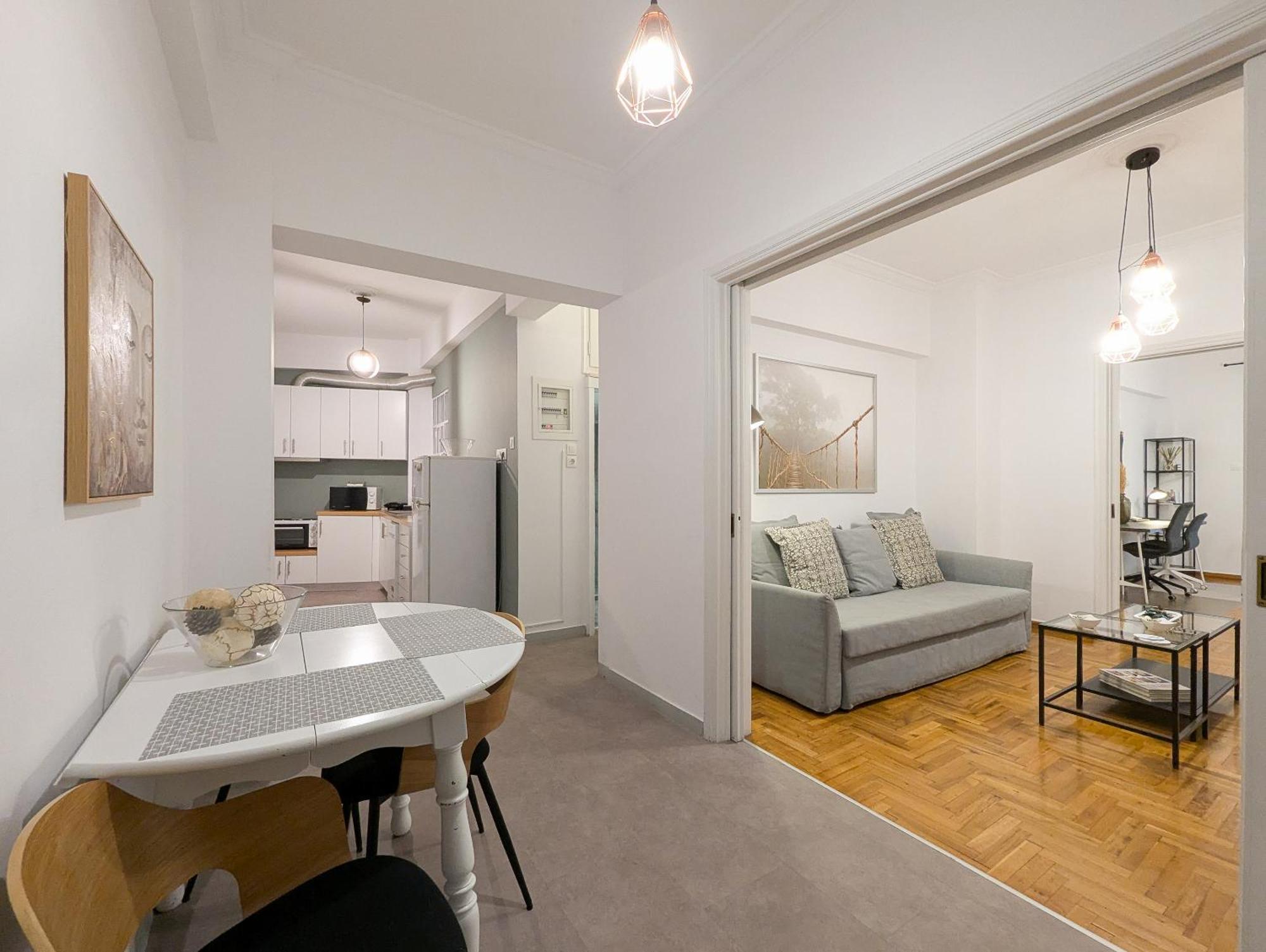 Spacious Apt For 5 Guests Next To Acropolis&Metro Aten Exteriör bild